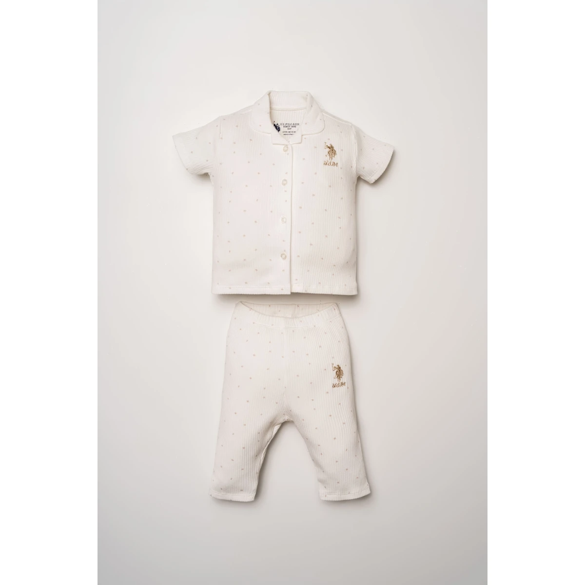 US POLO KIZ 6-9-12-18-24-36 AY 2Lİ TAKIM