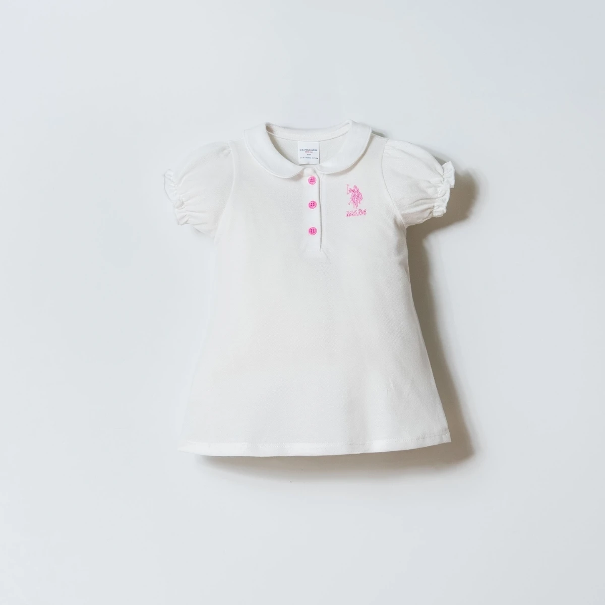 US POLO KIZ 6-9-12-18-24-36 AY ELBİSE