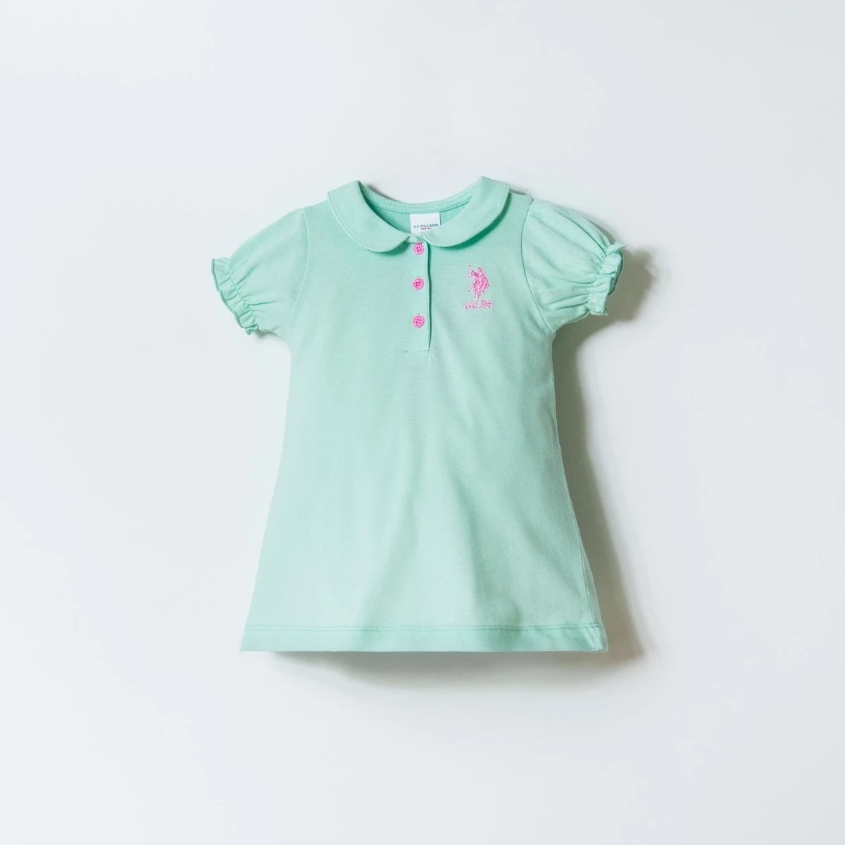 US POLO KIZ 6-9-12-18-24-36 AY ELBİSE