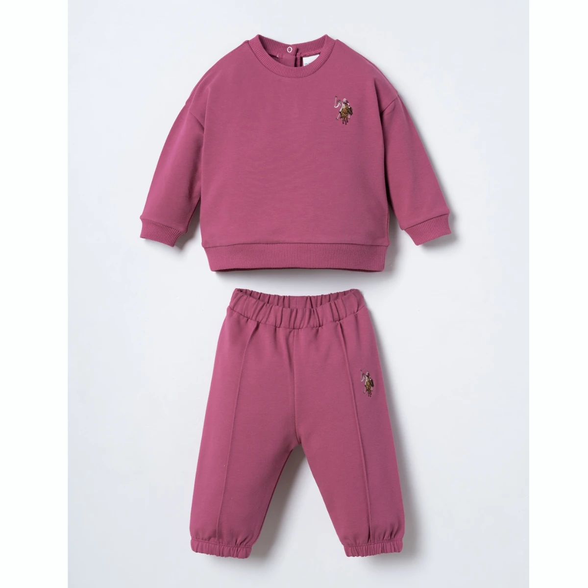US POLO KIZ 9-12-18-24-36 AY 2Lİ TAKIM