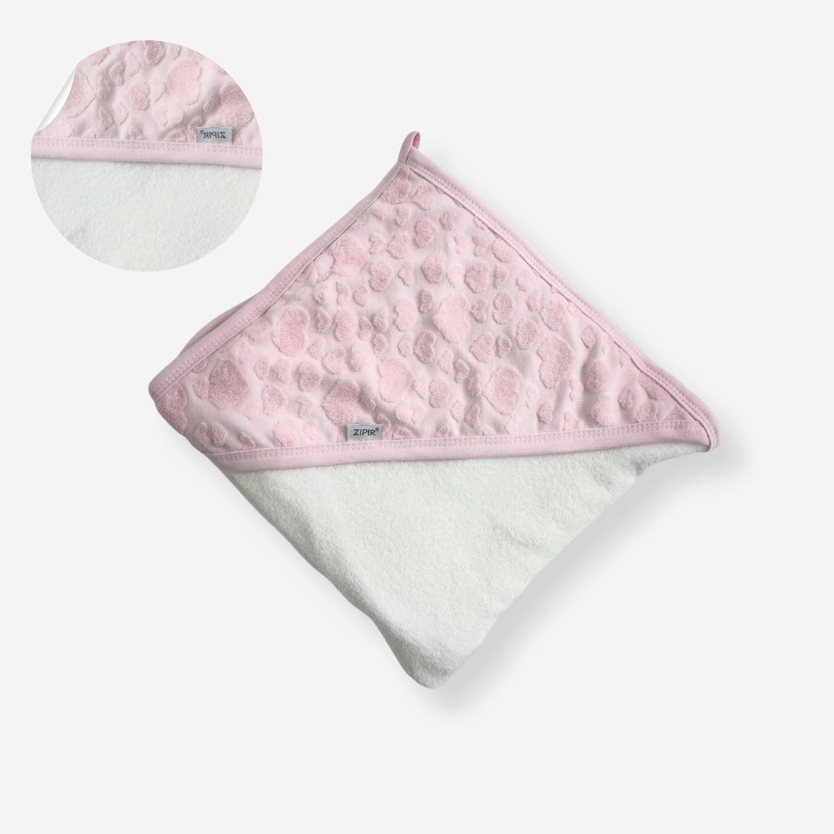 ZIPIR UNISEX 80*85 CM BULUT KALP SÜZENELİ HAVLU