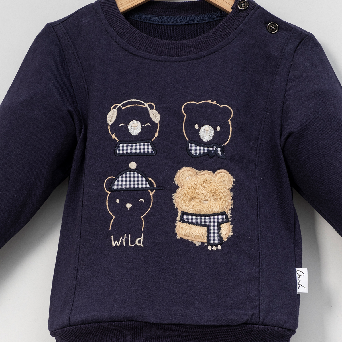 OVERDO ERKEK 1-2-3-4 YAŞ AYICIKLI SWEAT