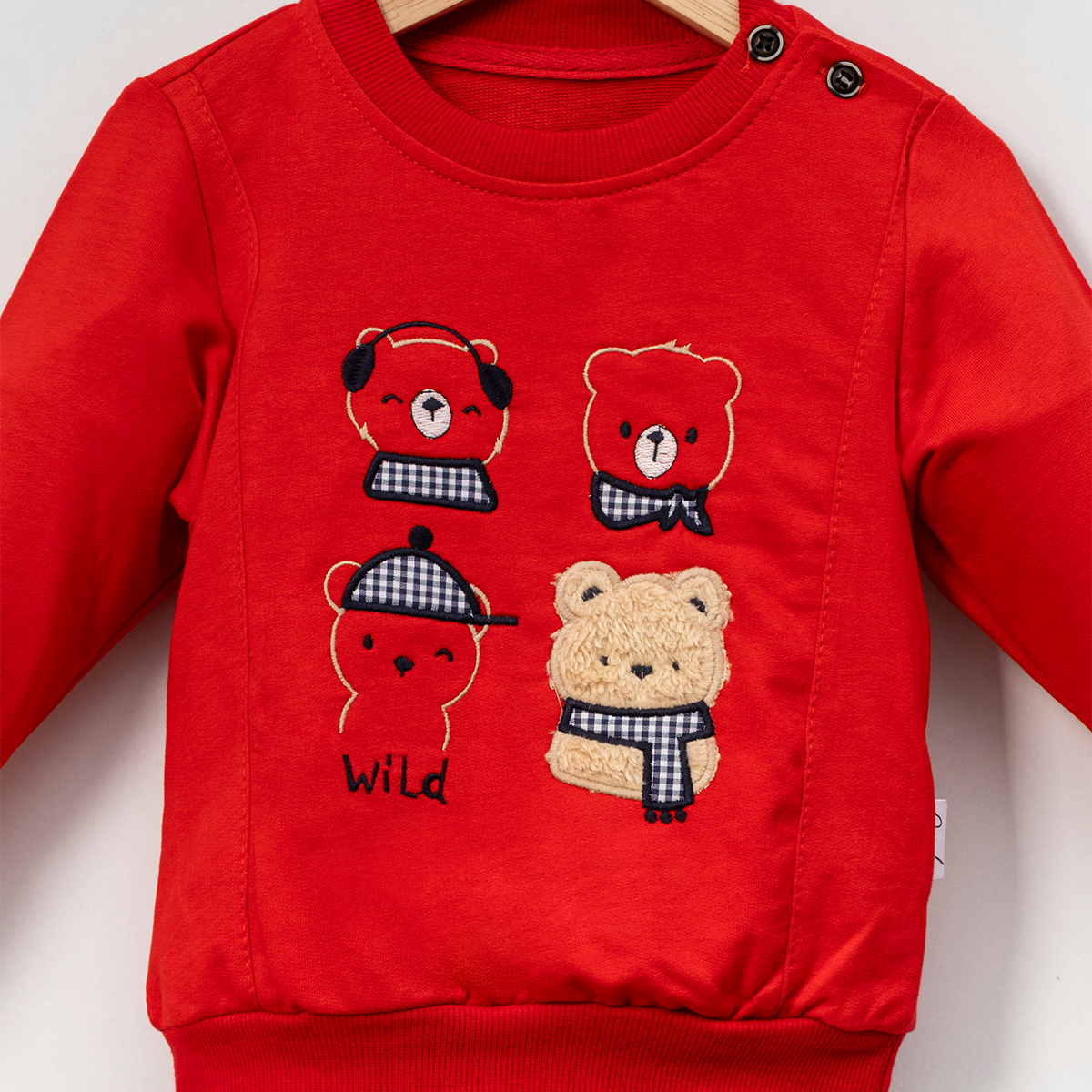 OVERDO ERKEK 1-2-3-4 YAŞ AYICIKLI SWEAT