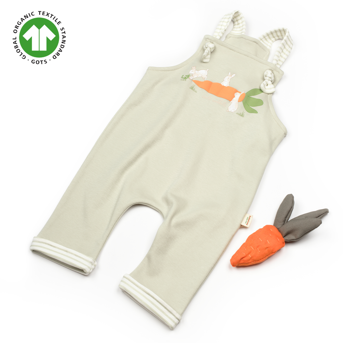 BABYCOSY UNISEX 6-9-12-18-24 AY RABBIT SALOPET