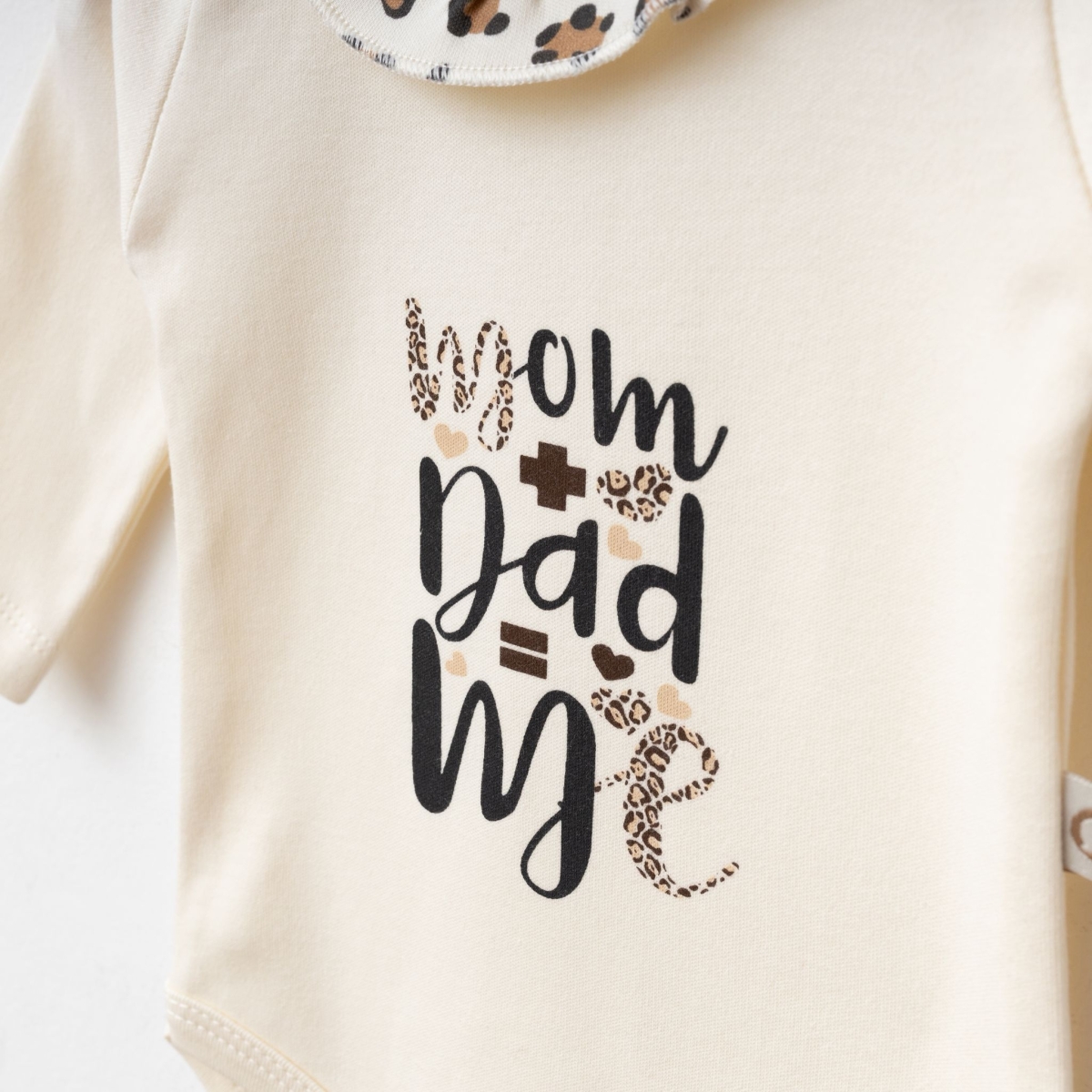 OBABY KIZ 3-3-6 AY LEOPAR BASKILI 3LÜ SET