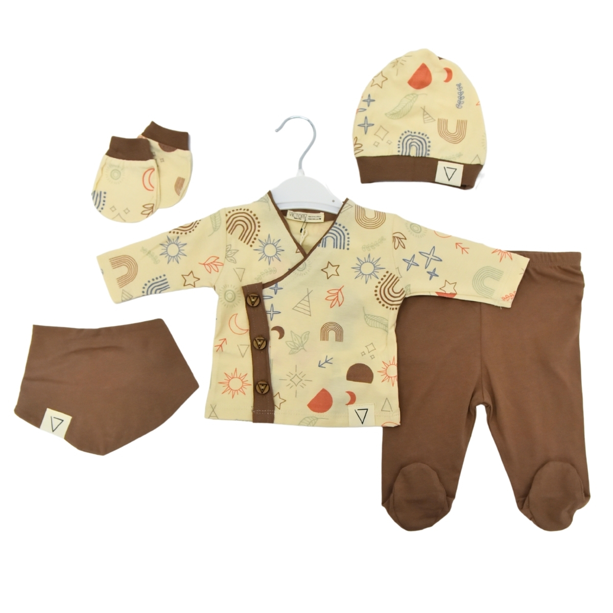 BABY COOL ERKEK 0-3 AY SÜPREM 5Lİ SET
