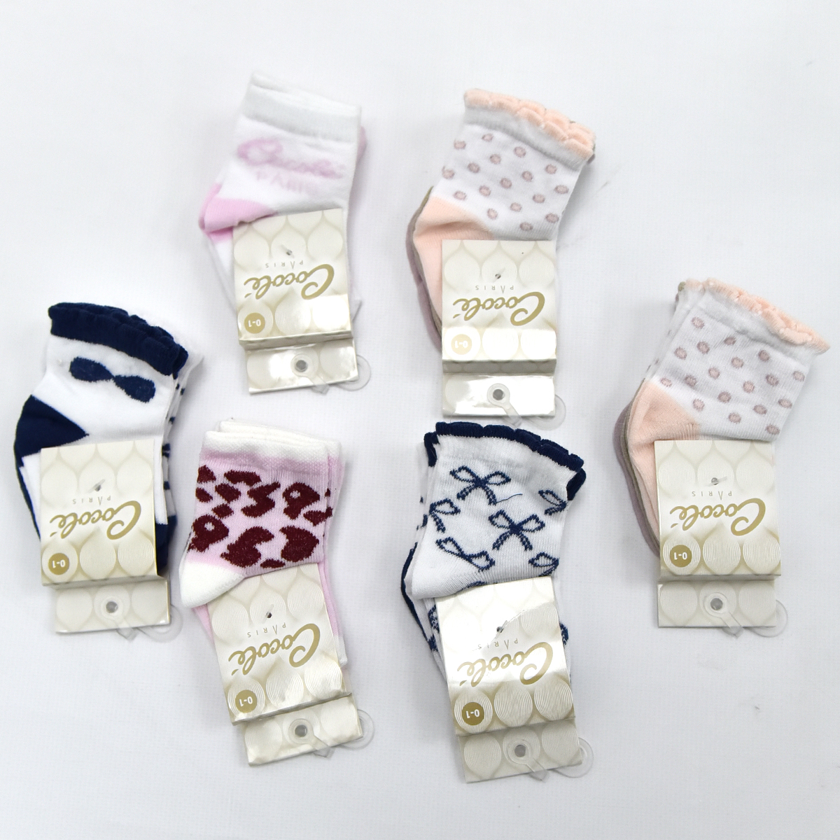 COCOLE KIZ 5-6 YAŞ KUTULU SOKET ÇORAP 24LÜ