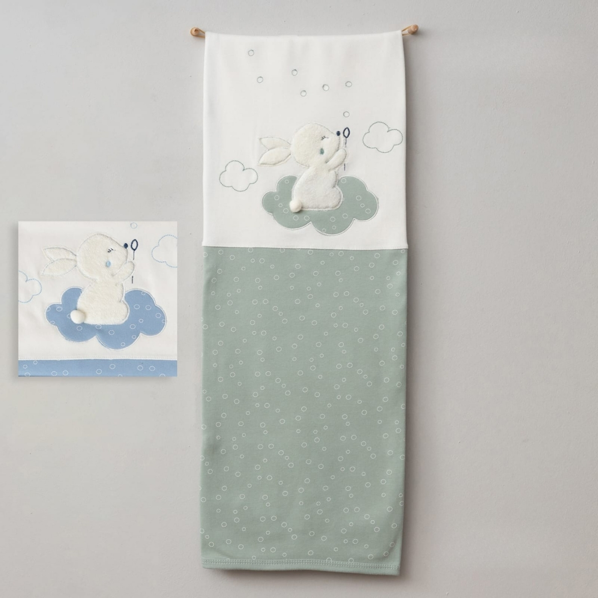 TONTON BEBE UNISEX TAVŞANLI BATTANİYE