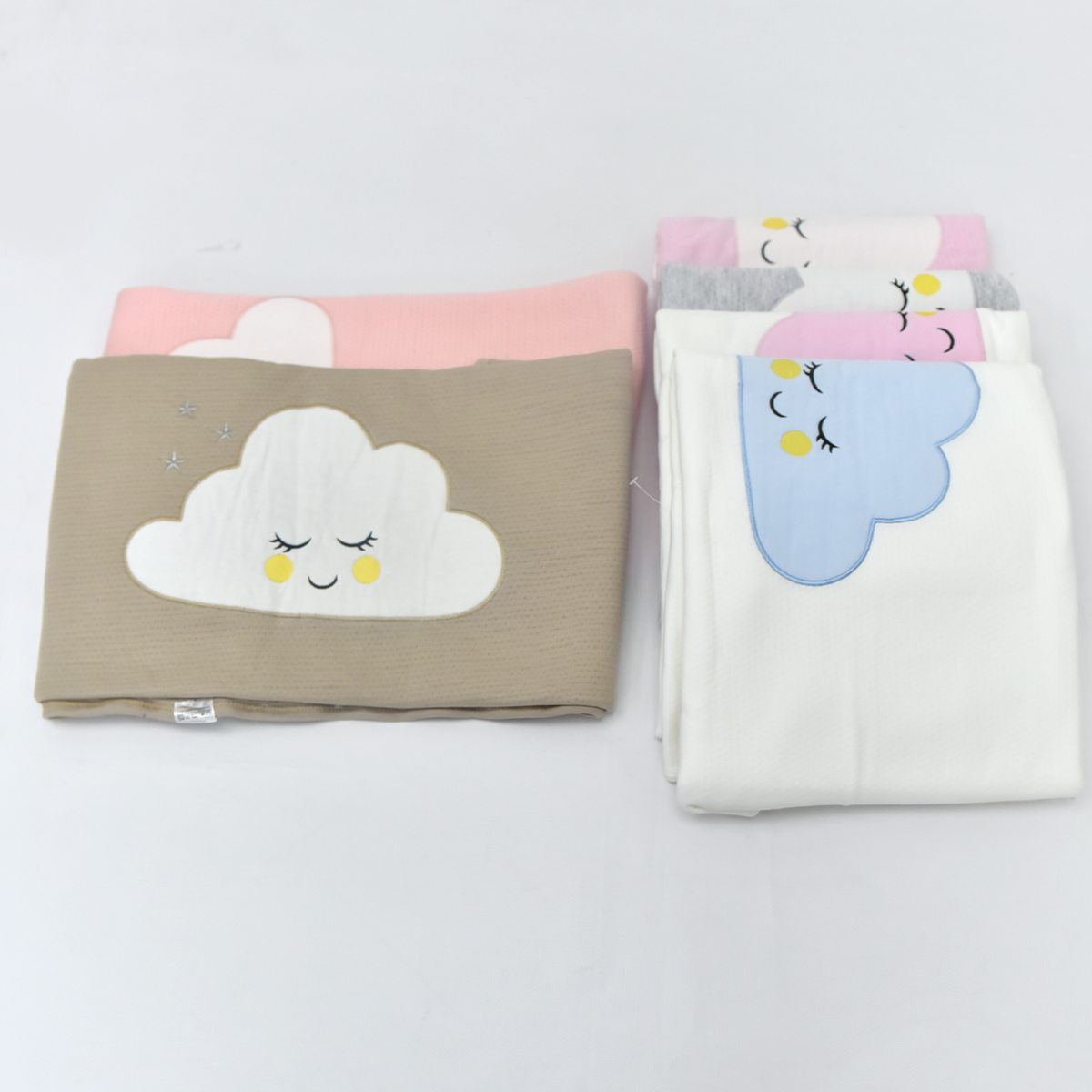 MİNİ OKYANUS UNISEX BULUT NAKIŞ KAPİTONE BATTANİYE