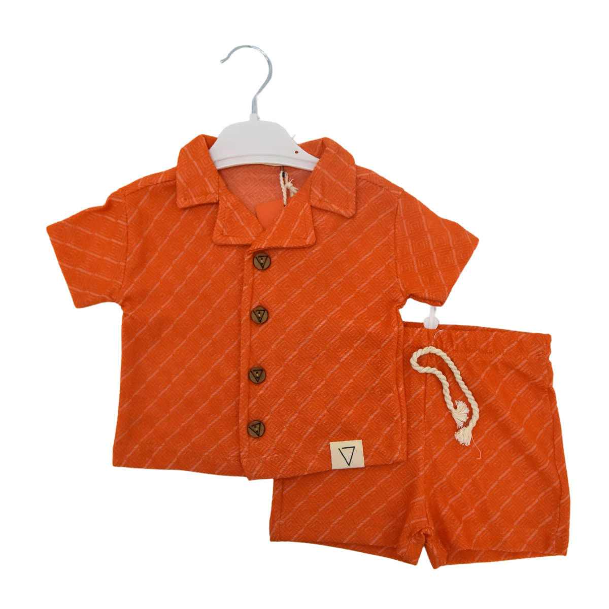 BABY COOL ERKEK 6-9-12-18 AY BAKLAVA DESEN TAKIM