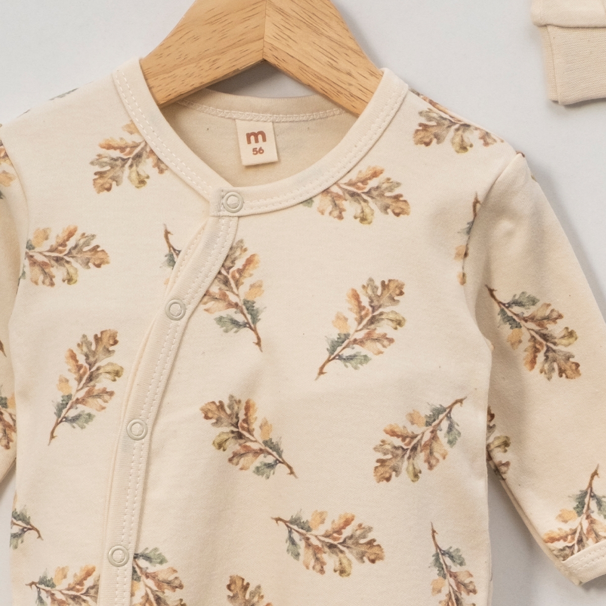 MİNİSSE UNISEX 3-6 AY TEK YAPRAK BASKILI 2 Lİ TULU
