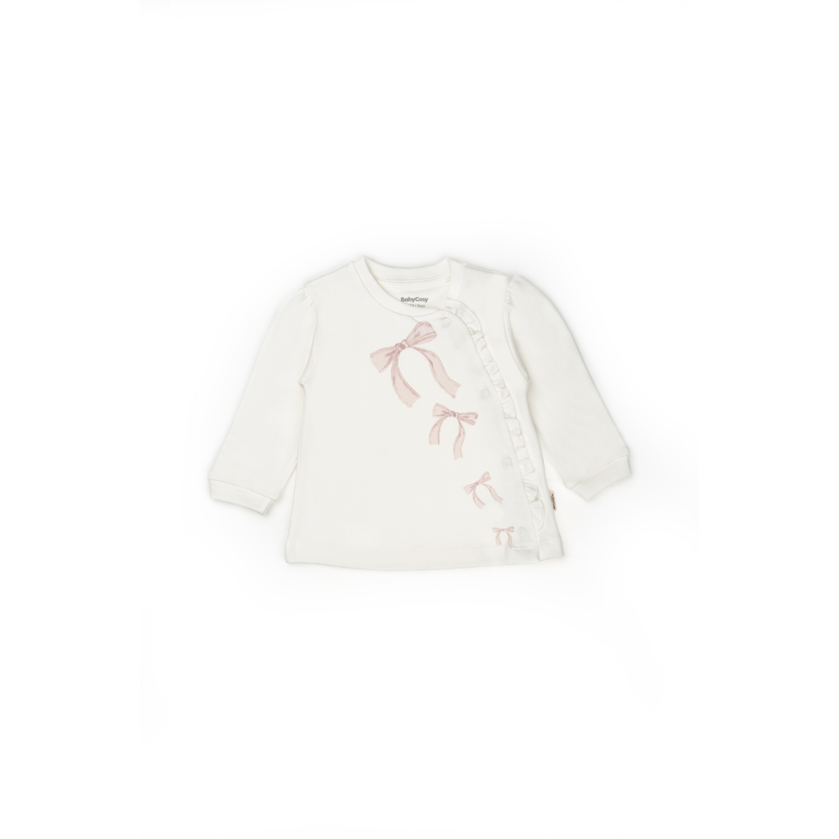BABYCOSY KIZ 6-9-12-18-24 AY BOW 2Lİ TAKIM