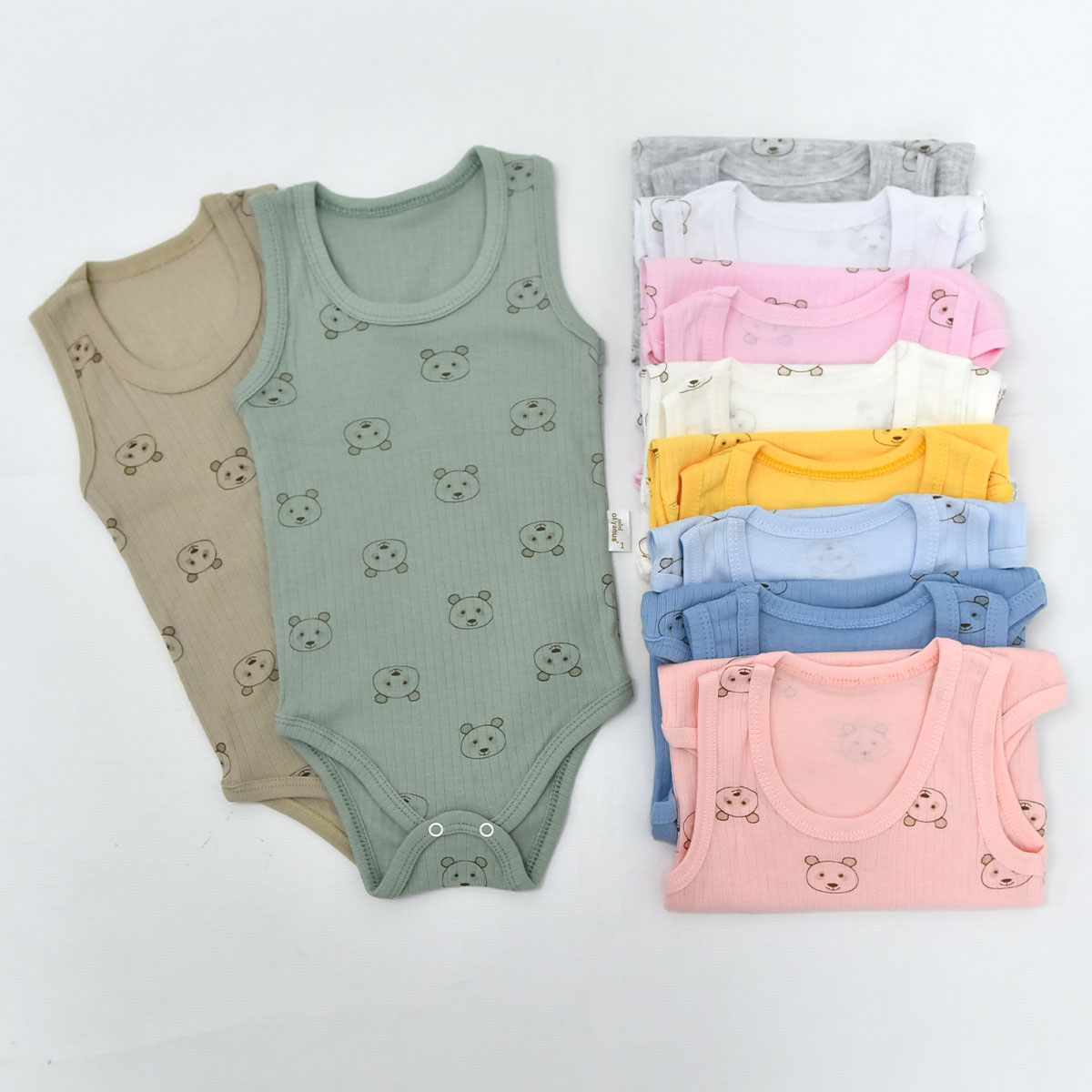 MİNİ OKYANUS UNISEX 1-15/18-2-3 YAŞ ASKI AYI BODY