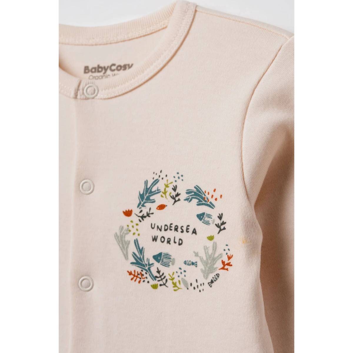BABYCOSY ORGANIC UNISEX 3-24 AY UZUNKOL PİJAMA TAK