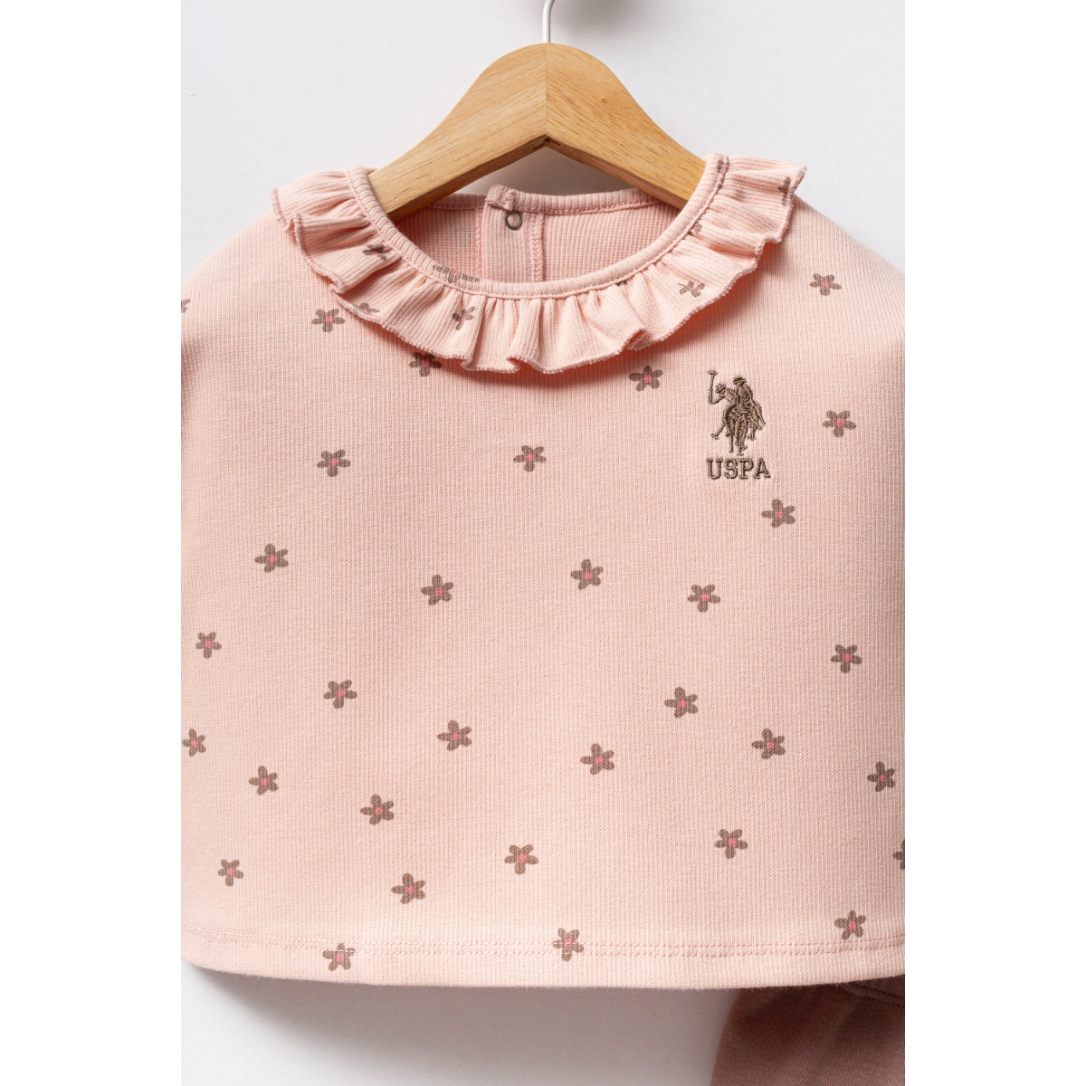 US POLO KIZ 6-9-12-18-24-36 AY 2Lİ TAKIM