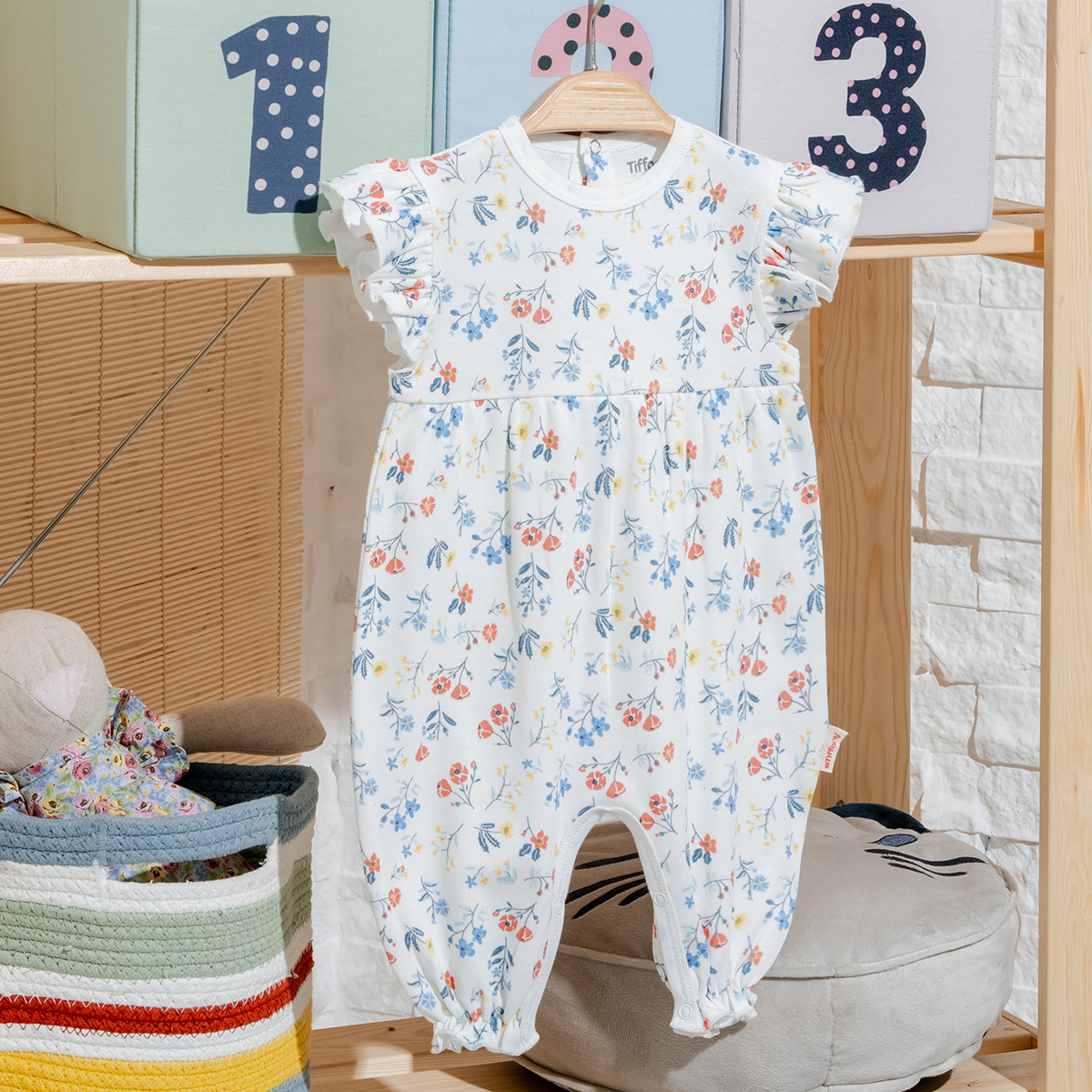 TİFFANY KIZ 3-6-9-12 AY SWEET KOLSUZ TULUM