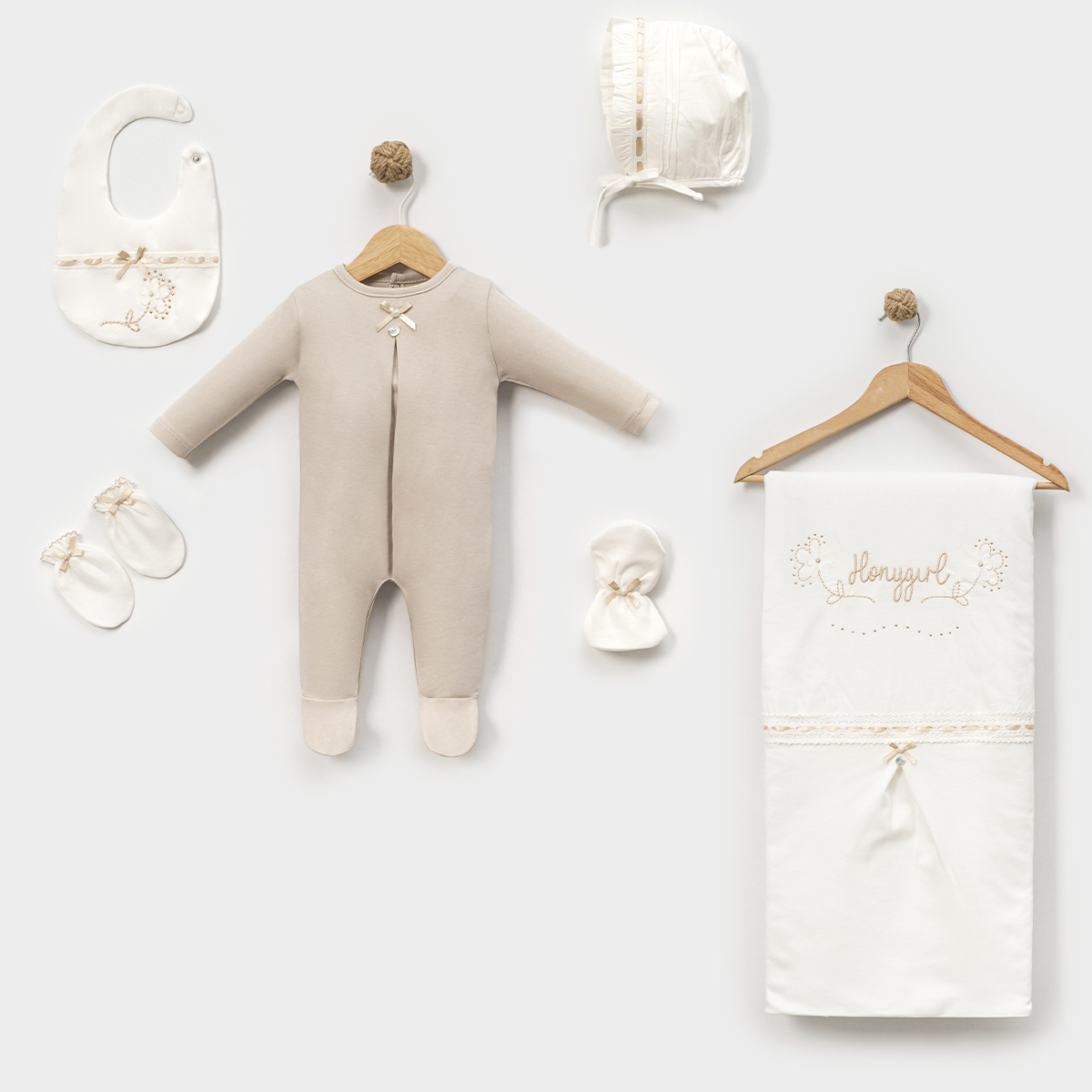 LOVEMAXX KIZ 0-3 AY HONYGIRL KUTULU 6LI SET