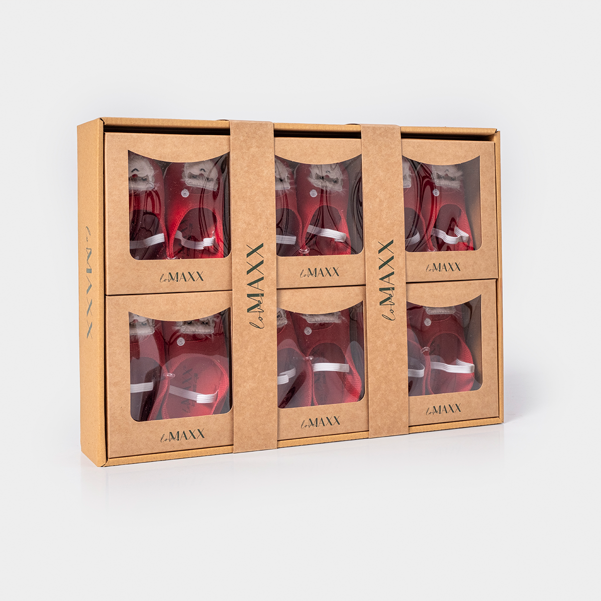 LOVEMAXX KIZ 18-19 NU CHRISTMAS BABET PATİK