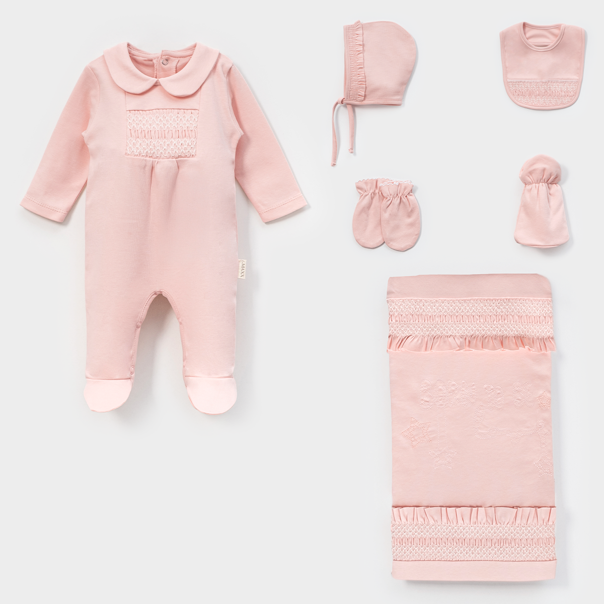 LOVEMAXX KIZ 0-3 AY BORN TO BE LOVED KUTULU 6LI SET