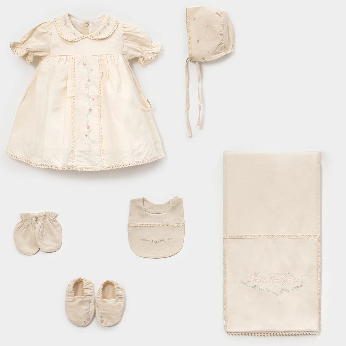 LOVEMAXX KIZ 0-3 AY SWEETY GIRL KUTULU 6LI SET