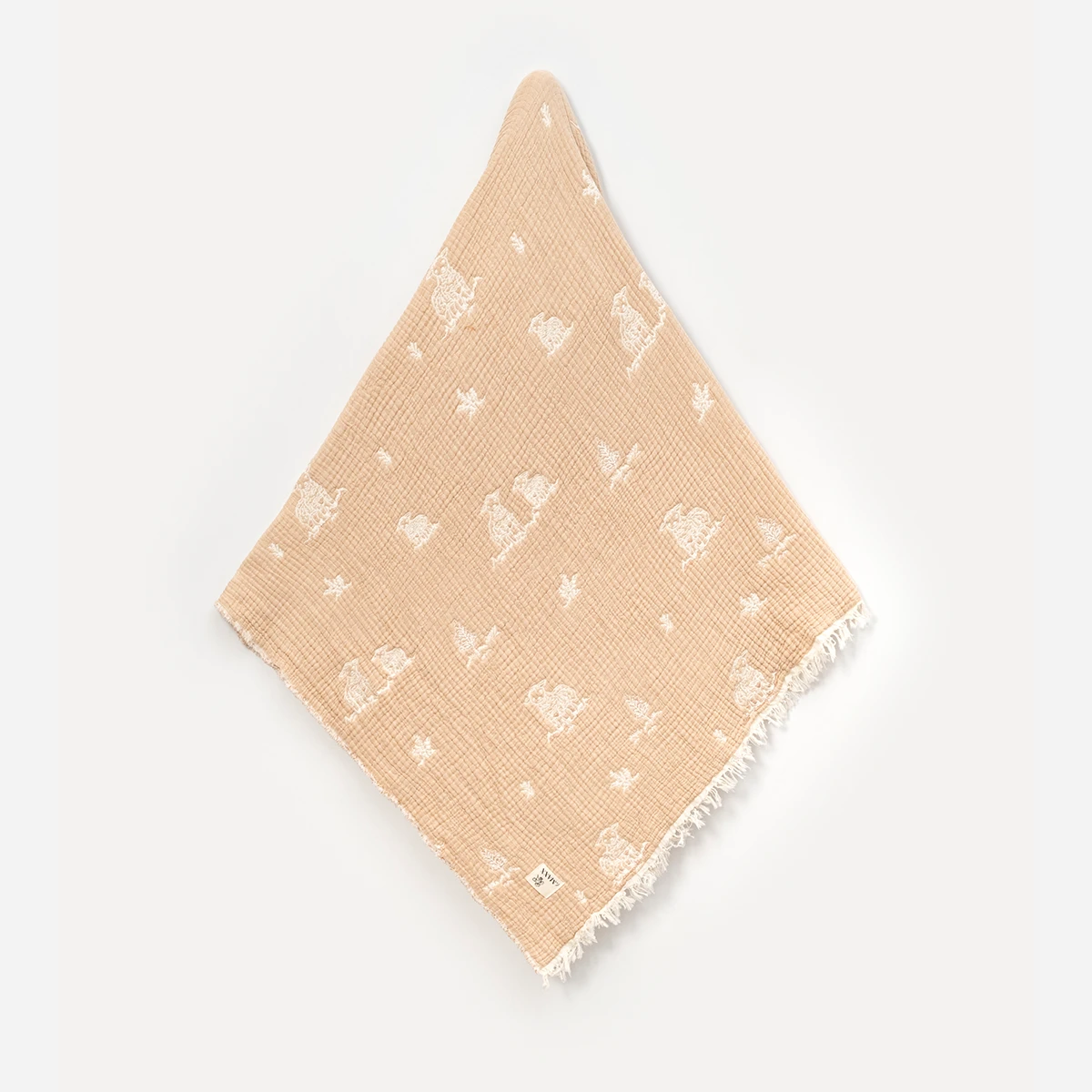 LOVEMAXX UNISEX 110*110 CM 4 KAT MÜSLİN BATTANİYE