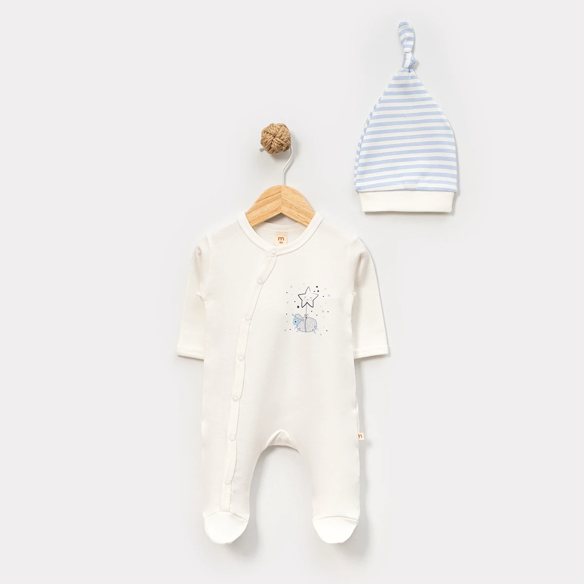 MİNİSSE UNISEX 3 YAŞ,6 AY ÇİZGİLİ 2Lİ TULUM