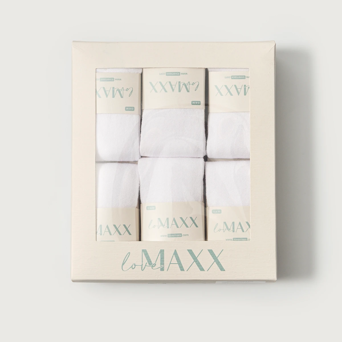 LOVEMAXX KIZ 0-36 AY DÜZ KÜLOTLU ÇORAP 12Lİ