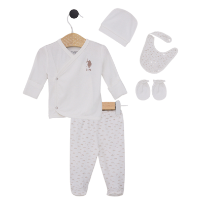 US POLO ERKEK 0-3 AY 5Lİ ZIBIN SET
