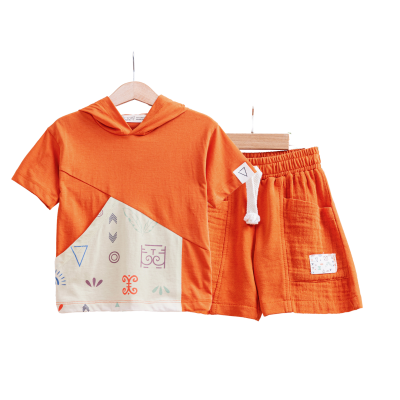 BABY COOL ERKEK 2-3-4-5 YAŞ SWEAT SHORT TAKIM