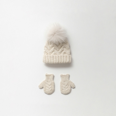 NİPPERLAND UNISEX 0/6-6/12 AY PONPON BERE ELDİVEN