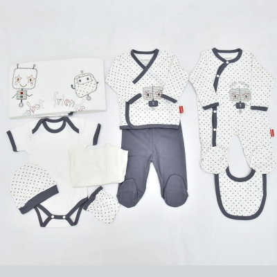 ROBOT İŞLEMELİ 10LU SET