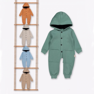 BEYAZ BEBEK ERKEK 9-12-18-24 AY 3İP CEPLİ TULUM
