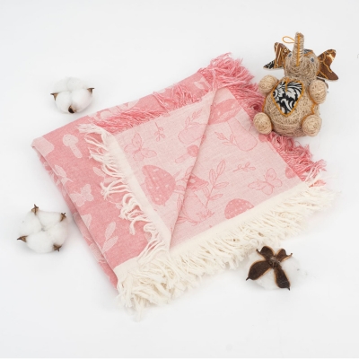 BEBLY KIDS UNISEX 105*120 CM 2KAT MÜSLİN BATTANİYE