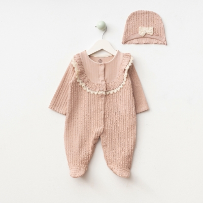 CFRA KIDS KIZ 3-6-9 AY DANTELLİ PENYE TULUM