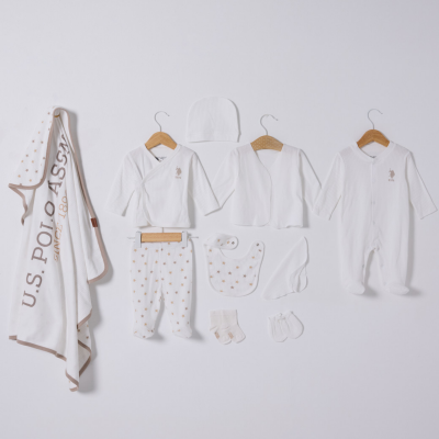 US POLO ERKEK 0-3 AY 10LU ZIBIN SET