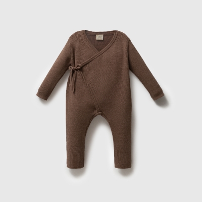 NİPPERLAND UNISEX 3-6-9-12 AY GOTS KRUVAZE TULUM