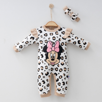 COŞAY BEBE KIZ 6-9-12 AY MOUSE BANDANALI TULUM
