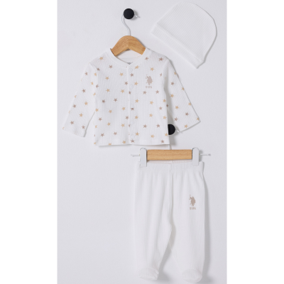 US POLO ERKEK 0/3-3/6-6/9 AY PATİKLİ 3LÜ TAKIM