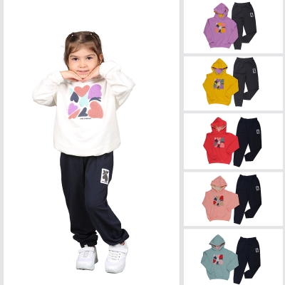 COMİX KIZ 3-4-5-6 YAŞ LOVE YOURSELF TAKIM
