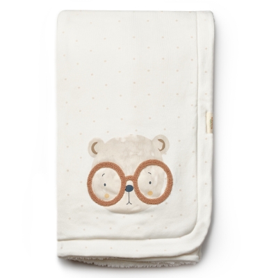BABYCOSY UNISEX 85*85 CM TEDDY PELUŞLU BATTANİYE