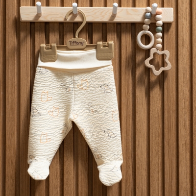 TİFFANY UNISEX 3-6-9-12 AY CATS AND DOGS TEK ALT