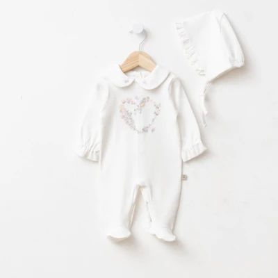 BABY LONG KIZ 0/3-0/3-3/6 AY KALP NAKIŞLI TULUM