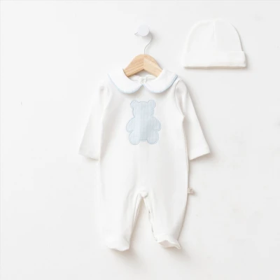 BABY LONG UNISEX 0/3-0/3-3/6 AY AYI NAKIŞLI TULUM