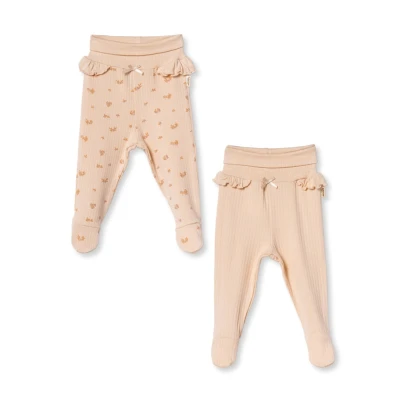 BABYCOSY KIZ 0/3-3/6 AY 2Lİ TEK ALT