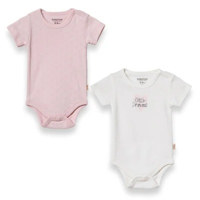 BABYCOSY ORGANIC KIZ 1-24 AY KISAKOL 2Lİ BODY