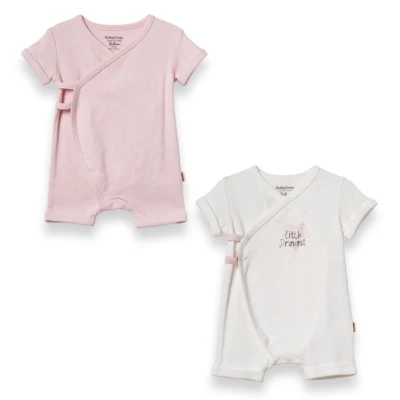 BABYCOSY ORGANIC KIZ 3-24 AY KISAKOL 2Lİ TULUM
