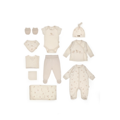 BABYCOSY ORGANIC UNISEX 0-3 AY LAMB 10LU SET