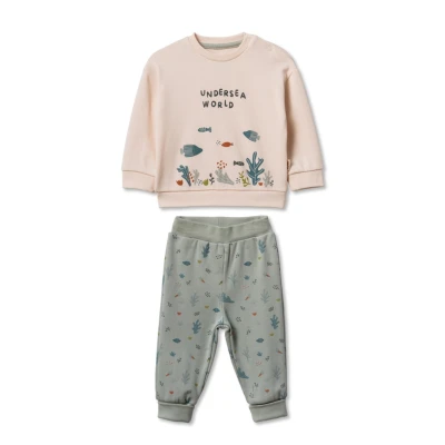 BABYCOSY ORGANIC UNISEX 3-24 AY SWEATSHİRT PANTOLO