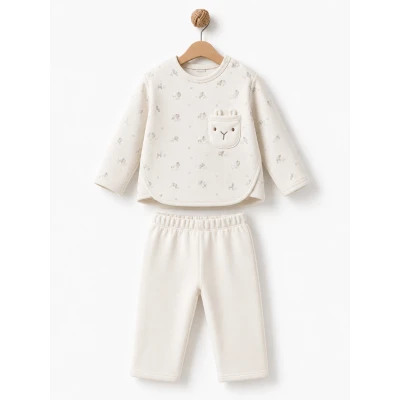BABYCOSY ORGANIC UNISEX 3-24 AY SWEATSHİRT&PANTS S