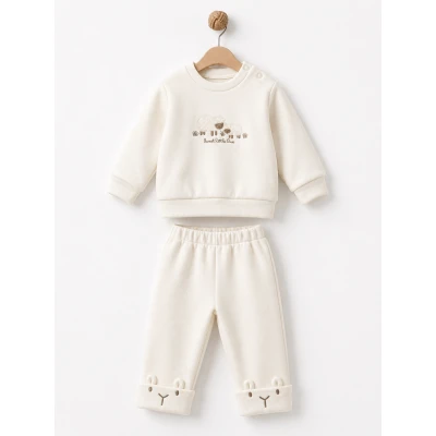 BABYCOSY ORGANIC UNISEX 3-24 AY SWEATSHİRT&PANTS S